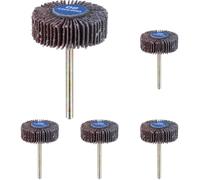 Dremel 502 Roue à lamelles 28 mm Grain 80, Gris (Lot de 5)