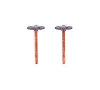 Dremel 530 Lot de 2 Brosses Couronne en Inox Acier Inoxydable, Ø 19mm pour Nettoyer et Poncer le Métal avec les Outils Multi-usages
