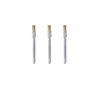 Dremel 537 Lot de 3 brosses laiton en bout, Gris