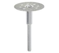 Dremel 545 Roue de découpe diamant avec mandrin, diamètre 22,2 mm, accessoire pour outil rotatif de coupe (1 pièce)
