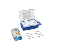 Dremel 682 - fr Set de gravure sur verre, kit d'accessoires avec 8 outils rotatifs pour graver sur verre