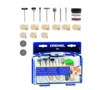 Kit de nettoyage/polissage Dremel 20 pièces