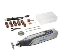 Dremel 8150 outil multi-usage sans-charbon 7,2 V, batterie rechargeable USB-C 2 Ah, 20 accessoires, Vitesse Variable 5.000-30.000 tr/min, éclairage LED, Découpe, Ponçage, Gravure, Meulage