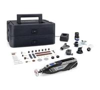Dremel 8250 Outil Rotatif Multifonction Sans-fil 12V, 65 acc, 5 adaptations, 1 batterie 2Ah, de 5.000 à 30.000 tr/min