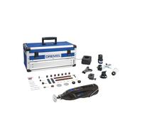 Dremel 8260 Outil rotatif sans fil, batterie Lithium-Ion 12V 3Ah - Outil multifonction avec 65 accessoires et 5 Adaptations, moteur sans charbon, régulation électronique, vitesse 5.000-30.000 tr/min