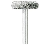 Dremel 9936 Fraise en Carbure de Tungstène à dents structurées pour Sculpter et Graver le Métal et le Bois, Diamètre 19mm, Bout en disque pour Outil Multiusage