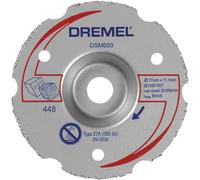Dremel Bosch Power Tools 2615S600JB Disque à tronçonner à moyeu déporté 77 mm 1 pc(s) Bois dur, Bois tendre, contreplaqué, stratifié, Fibre, plastique,