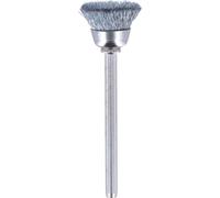 Dremel Brosse boisseau en acier 26150442JA Ø tige 3,2 mm - 2 pièces