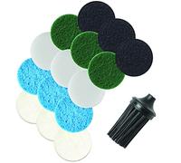 Dremel Coussinets en Coton et Polyester, Noir