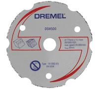 Disque à tronçonner mini scie bois/plastique 77 mm x 2 x 11,1 mm DSM500 Dremel