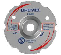 Dremel 2615S600JB Disque à tronçonner à moyeu déporté 77 mm 1 pc(s) Bois dur, Bois tendre, cont