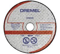 Dremel Disque à tronçonner DSM520 mini scie béton/pierre 77 x 2 x 11,1 mm