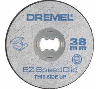 S456JC 5 Disques EZ speedclic métaux 38 mm - Dremel