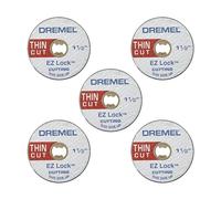 Dremel EZ409 EZ Lock Coupe fine Argenté 3,8 cm | Accessoire pour outil rotatif, compatible avec mandrin standard Dremel