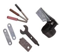 Dremel Kit d'affûtage pour tronçonneuse 1453 – Guide angulaire et pierres pour outils rotatifs