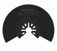 Dremel MM452 Multi-Max Lame de scie oscillante bi-métal (BiM) Demi Lune Accessoire Outil oscillant Parfait pour couper le bois et le métal Système universel Quick-Fit