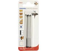 Dremel MS52 Lot de 5 lames de découpe précise dans le bois pour couper jusqu'à 18mm avec la scie à chantourner Dremel Motosaw MS20