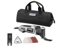 Dremel Multi-Max MM35-02 Kit d'outils multifonctions oscillants filaires à vitesse variable 3,5 A avec 8 accessoires et sac de rangement - Idéal pour la coupe du métal et du bois, le retrait des