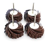 Dremel Proxxon Lot de 4 abrasifs multifonctions pour ponceuse Dremel Proxxon 30 x 20 mm Grain 120