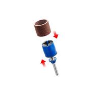 Dremel Bandes de ponçage SC407 SpeedClic avec mandrin de serrage 2615S407JA Ø 13 mm
