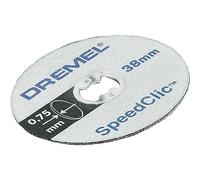 Dremel S409 5 Disques EZ speedclic métaux 38 mm