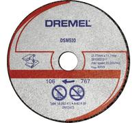 Dremel Disques à tronçonner S510 DSM510 – 77 mm pour métaux et plastiques – Lot de 3