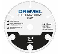 Dremel US500-01 Ultra-Saw Disque à tronçonner le bois en carbure, 10,2 cm, blanc