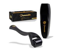 Dremenester Derma Roller 540 Rouleau à micro-aiguilles en titane pour le corps, les cheveux et les sculp pour homme et femme avec étui de rangement (0,25 mm)