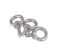Dreneco Anneau de Levage Boulon à œil Vis à Filetage Mâle en Acier Inoxydable de Levage de Poids Marin Boulons, M12*25mm,1 pcs
