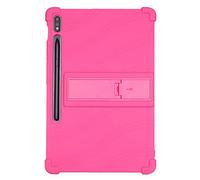 Dreneco Générique Étui en Silicone Antidérapant pour Tablette 2020 Samsung Galaxy Tab S7 T870/ T875 11 Pouces, Étui Tablet Silicone Coque Tablette, Rose