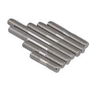 Dreneco M8×50mm Vis Boulon de Double Goujon en Acier Inoxydable/Tige à Vis, 5 pcs