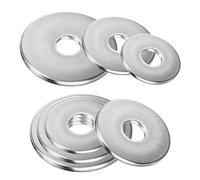 Drenky 20 Pièces Rondelles Metal M6 X 18mm épaisseur 1,8mm Rondelle Inox DIN 125 Rondelle De Blocage Rondelles Plates en Acier Inoxydable A2 V2A Pour Vis Et Boulons Filetés