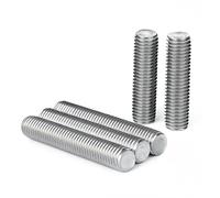 Drenky Tiges Filetées M10 Tige Filetee M10x40mm Filetage Métrique Complet en Acier Inox DIN976 Pour Bricolage Pro & Assemblage, Lot de 5