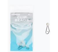 Drennan Clip Bead Méthode épingle à nourrice avec stoppeur 6 paires noir TGCBM004