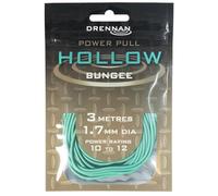 Drennan Tendeur creux Power Pull 1,7 mm 3 m | Permet au pêcheur de contrôler et d'atterrir dur pour la carpe | Doux avec une élasticité exceptionnelle | S'allume rapidement | Superbe absorption des