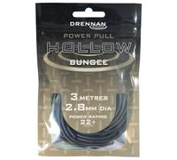 Drennan Tendeur creux Power Pull 2,8 mm 3 m | Permet au pêcheur à la canne de contrôler et d'atterrir dur pour combattre la carpe | Doux avec une élasticité exceptionnelle | S'allume rapidement |