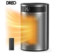 DREO Atom 416 Chauffage d’appoint électrique écoénergétique en céramique - 1500 W