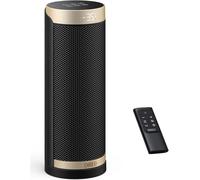 Dreo Chauffage d'appoint, électrique, céramique, PTC1800 W, Télécommande, Protection anti-basculement et anti surchauffe, Minuterie 1-12 h, 70° Oscillation, Solaris Slim H3