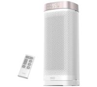 Dreo Chauffage d'appoint pour une utilisation en intérieur, chauffage rapide de 40,6 cm avec télécommande, minuterie 12 h, oscillation à 70°, protection contre la surchauffe, chaleur de sécurité