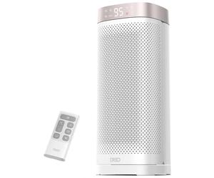 Dreo Chauffage d'appoint pour une utilisation en intérieur, chauffage rapide de 40,6 cm avec télécommande, minuterie 12 h, oscillation à 70°, protection contre la surchauffe, chaleur de sécurité