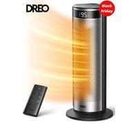 DREO Chauffage d'appoint Solaris 628 avec système Hyperamic™ 1500 W et double moteur à courant continu
