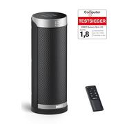 Dreo Chauffage Électrique 2000W, Radiateur Céramique Silencieux avec Oscillation 70° et Télécommande, Minuterie 12h, 3 Modes, 3 Vitesses, Protection Surchauffe et Basculement, Solaris Slim H3