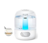 DREO Humidificateur d'air pour chambre à coucher, brume fraîche pour la maison et les grandes pièces, humidificateur silencieux pour bébé, veilleuse, diffuseur essentiel, humidificateur à ultrasons