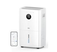 DREO Luftentfeuchter für Zuhause, 110-Pint-Leistung, 4500 m² für großen Raum, 2 Gallonen großer Tank