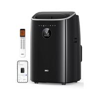 Dreo Portable Air Conditioners, AC Unit for Bedroom with Drainage-free Cooling, 46dB Quiet, APP/Voice/Remote, 24h Timer with Fan & Dehumidifier, Smart Air Conditioner for Room Indoors