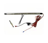 DREOW Feux Arrière Lumière Capot Voiture 36cm Lumières LED Sous Le Capot Kit D'éclairage Capot Voiture Avec Marche/arrêt Automatique Universel Convient À Tout Véhicule Feux ArrièRes