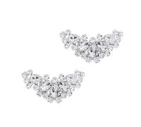 DRERIO 2 Pièces Bijoux de Chaussures Femme, Pince à Chaussures Chaussures de Mariage Talon Haut Femmes mariée décoration Strass Brillant Clips décoratifs Boucle à Breloques