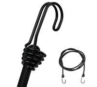 DRERIO Tendeurs Elastiques avec Crochets - Sangles Idéales pour la Protection des Meubles, des Chariots, des tentes de Camping - 2M Long