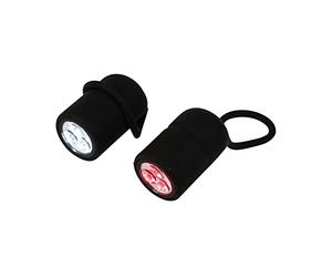 Dresco 2.0 Jeu de Feux Dresco avec Support en Silicone 3 LEDs Adulte Unisexe, Noir, 4,5 x 9 x 14 (CM)