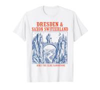 Dresde Saxon Suisse Allemagne Randonnée Ours Voyage T-Shirt